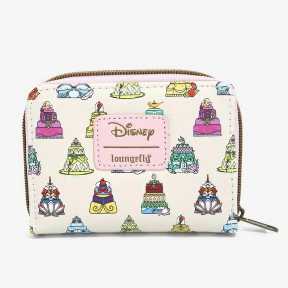 Loungefly Disney Princess Cakes Mini Zipper Wallet - Picture 3 of 7